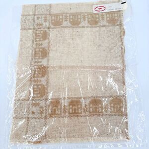 Vintage Ginnie Thompson Cross Stitch Needlepoint Pillow Panel Fabric 18 ct New